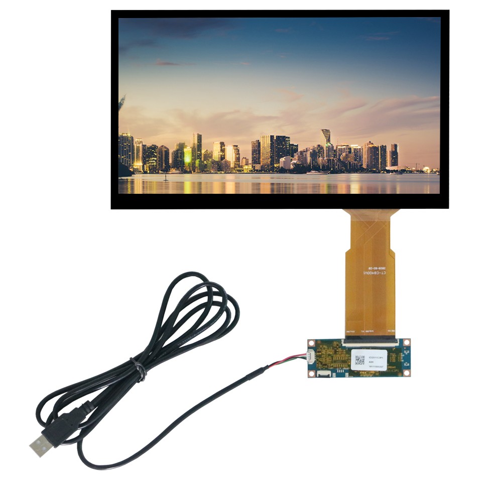 10.1寸电容触摸屏 10.1寸电容触摸屏